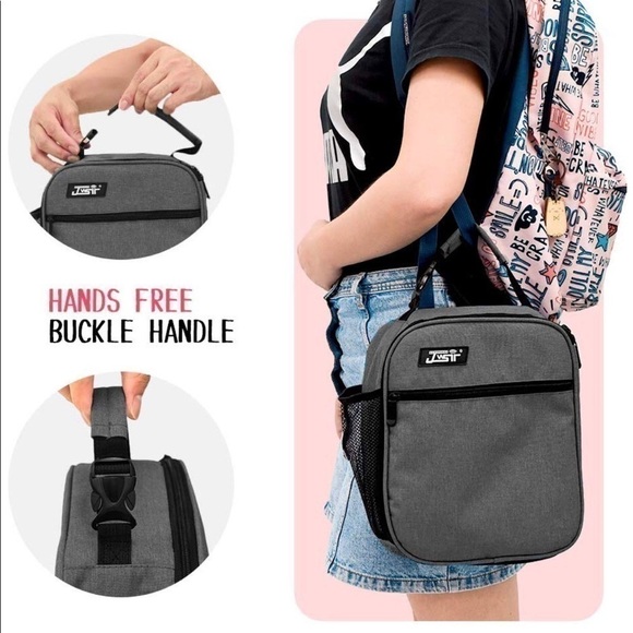 Insulated lunch box bag cooler for kids or adults - Picture 2 of 8